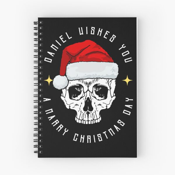 Artikelvorschau, DANIEL NAME: DANIEL WEIHNACHTSSCHÄDELDESIGN. entworfen und verkauft von AlexRelax.