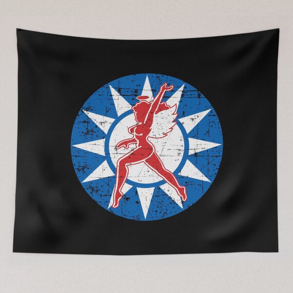 Item preview, AVG - Flying Tigers - Red Angel RCAF - Grunge Style designed and sold by pzd501.