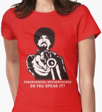 Programming, Motherfucker Women's Fitted T-Shirt