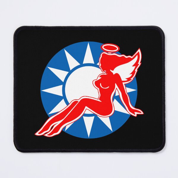 Item preview, AVG - Flying Tigers - Red Angel RCAF roundel patch - Clean Style designed and sold by pzd501.
