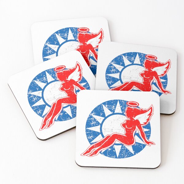 Item preview, AVG - Flying Tigers - Red Angel RCAF roundel patch - GrungeStyle designed and sold by pzd501.