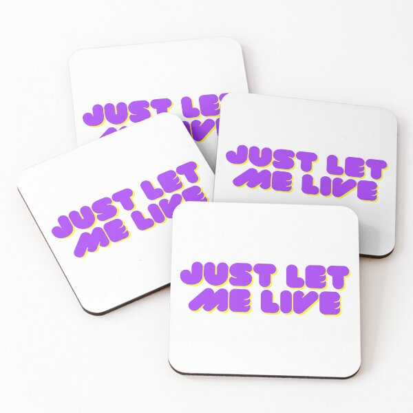 Item preview, Just Let Me Live- Purple and Yellow designed and sold by katiebca2.
