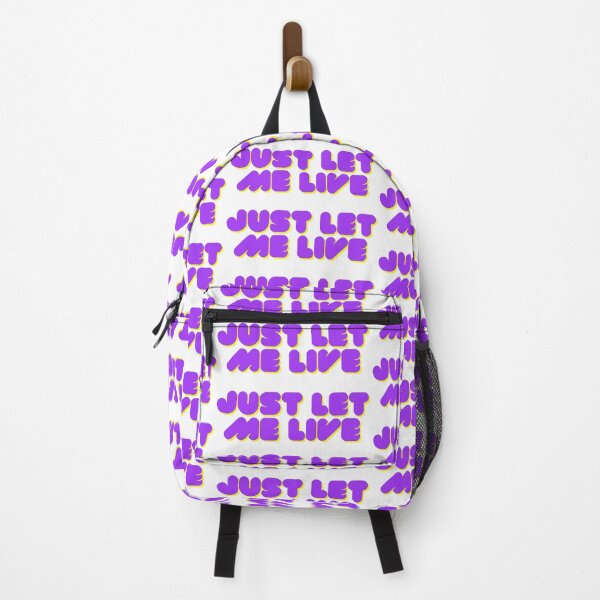 Item preview, Just Let Me Live- Purple and Yellow designed and sold by katiebca2.