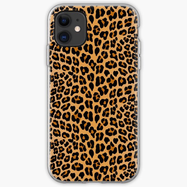 Leopard print iPhone Soft Case