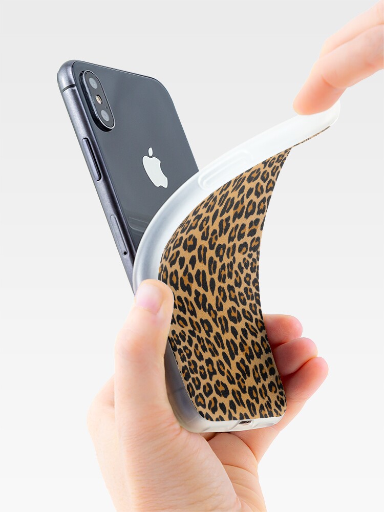 Alternate view of Leopard print iPhone Case & Cover