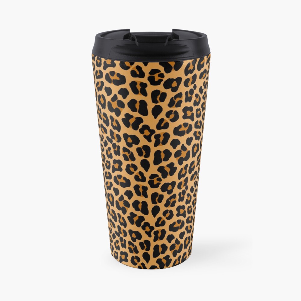 Leopard print Travel Mug