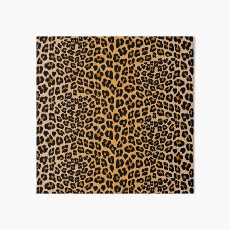Leopard print Art Board Print