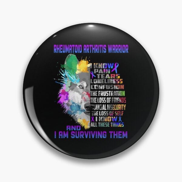 Item preview, Rheumatoid Arthritis Warrior - I Know All These Things and I Am Surviving Them designed and sold by CansellBar.