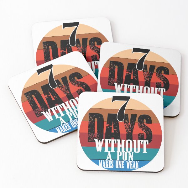 Item preview, Seven Days Without A Pun Makes One Weak designed and sold by dsirs.