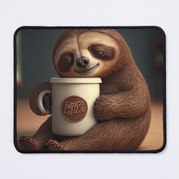 Item preview, Feeling Slothee Need More Coffee designed and sold by TheBaconStudio.