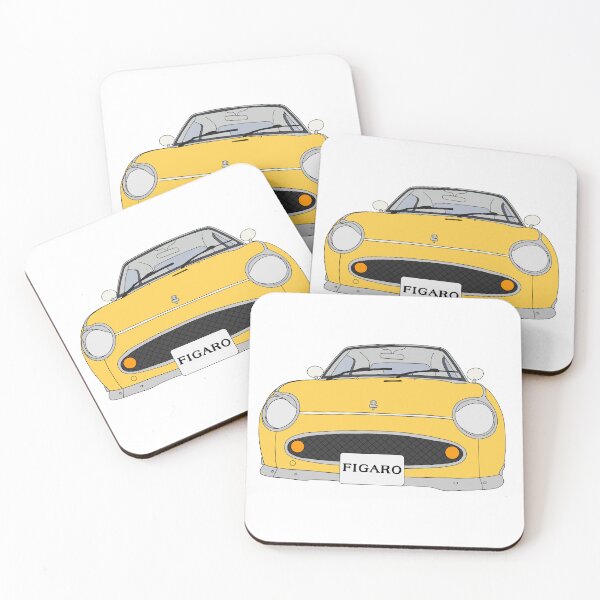 Item preview, Nissan Figaro - Mellow Yellow look out designed and sold by ThatsSoEadie.