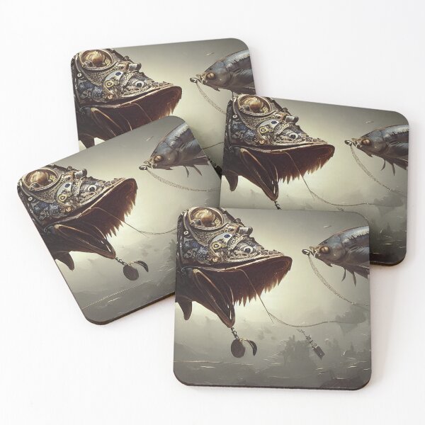Item preview, Steampunk fish designed and sold by LandAiBubble.