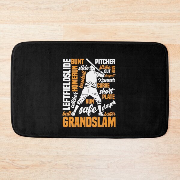 Item preview, Baseball Typography Word Vintage baseball Player designed and sold by Ibu83.