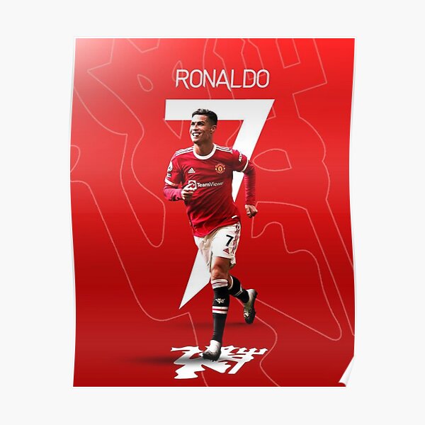 "Cristiano Ronaldo, Football Poster, Manchester Star, Ronaldo Best Selling, Ronaldo Top Item