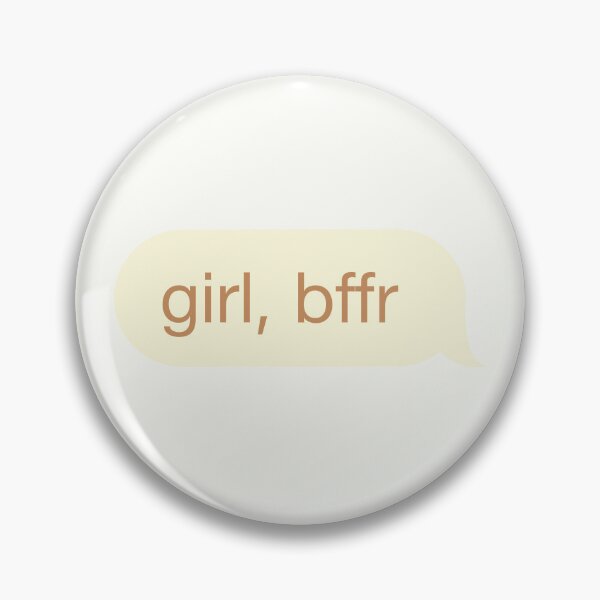 Item preview, bffr sticker - cream color designed and sold by Design With M.