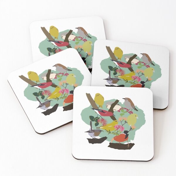 Item preview, Kauai Forest Birds designed and sold by Nimzoid.