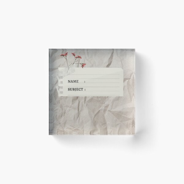 Item preview, notebook designed and sold by Malyyx.
