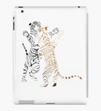 Playful tiger cubs version 2 iPad Case/Skin