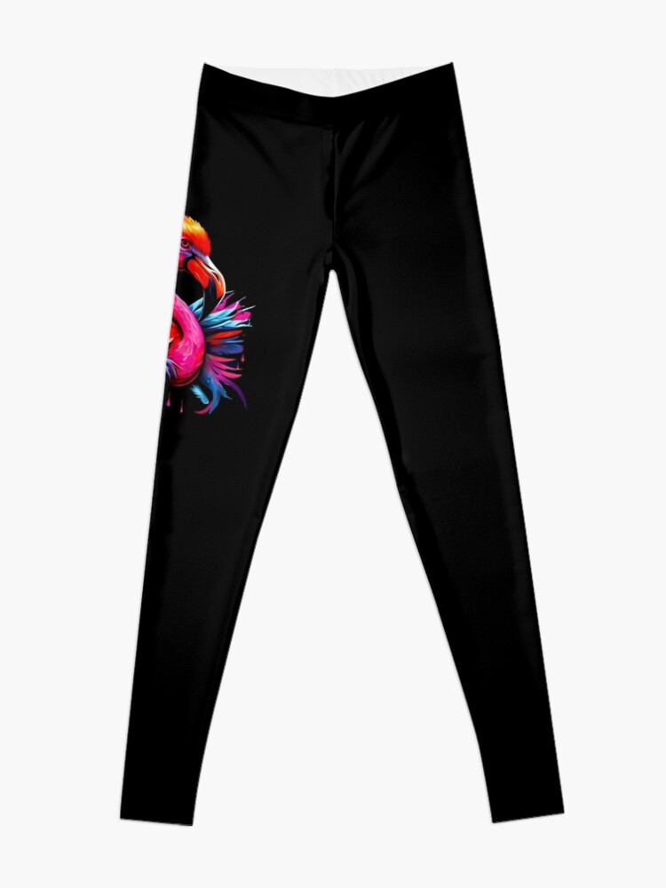 Funny flamingo leggings