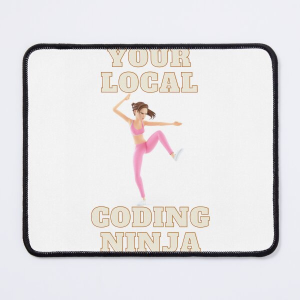 Item preview, Your local coding ninja - female edition designed and sold by CloudFanatic.