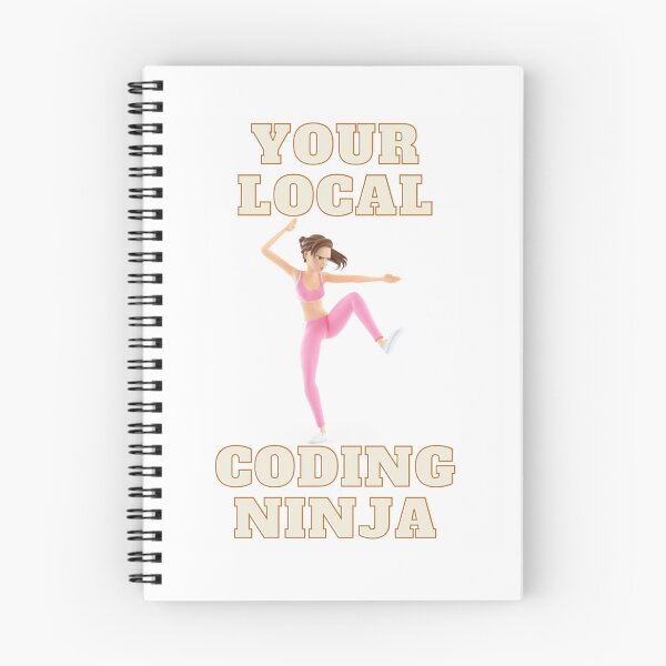 Item preview, Your local coding ninja - female edition designed and sold by CloudFanatic.