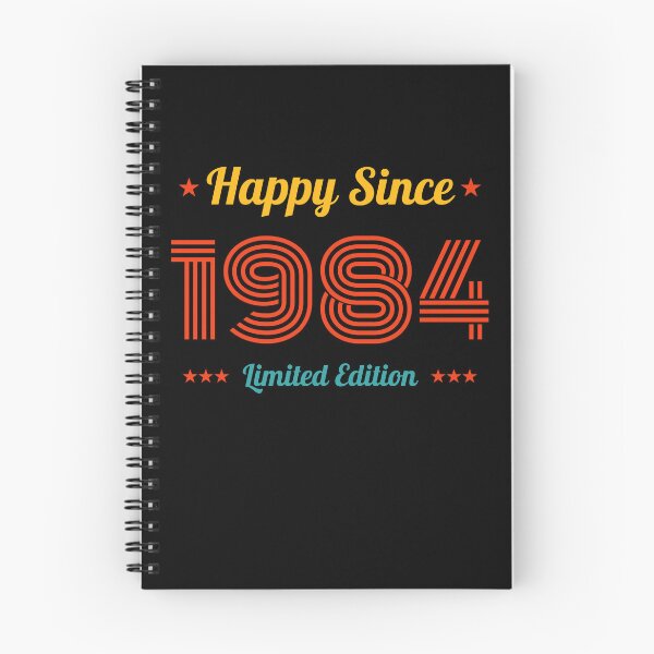 Item preview, VINTAGE HAPPY SINCE 1984 LIMITED EDITION BIRTHDAY GIFT IDEA designed and sold by Kipcio.
