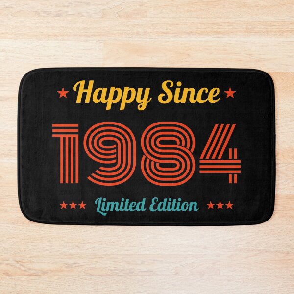 Item preview, VINTAGE HAPPY SINCE 1984 LIMITED EDITION BIRTHDAY GIFT IDEA designed and sold by Kipcio.