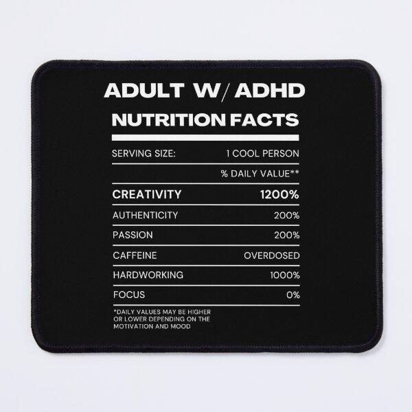 Item preview, ADHD Joke designed and sold by BuraxisQuotes.