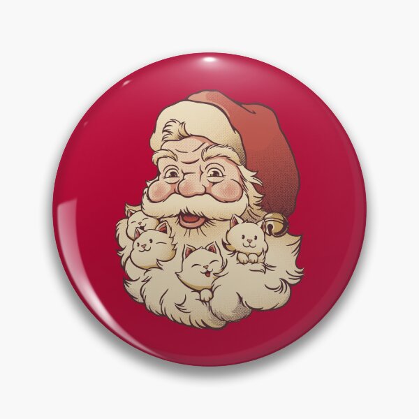 Item preview, Santa Beard Full of Cats Ugly Xmas Sweater by Tobe Fonseca designed and sold by Tobe Fonseca®.