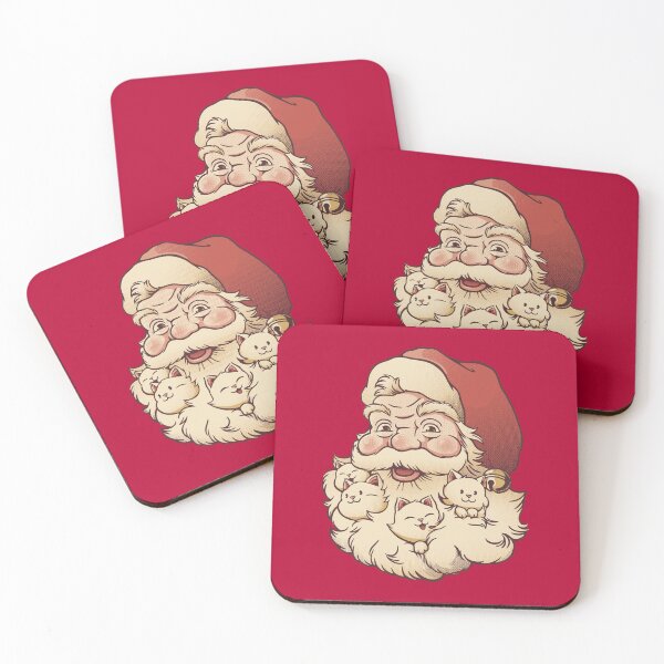 Item preview, Santa Beard Full of Cats Ugly Xmas Sweater by Tobe Fonseca designed and sold by Tobe Fonseca®.