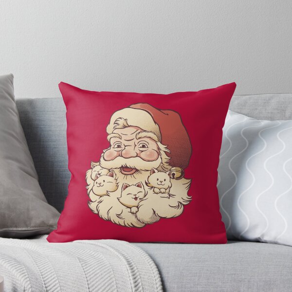 Item preview, Santa Beard Full of Cats Ugly Xmas Sweater by Tobe Fonseca designed and sold by Tobe Fonseca®.