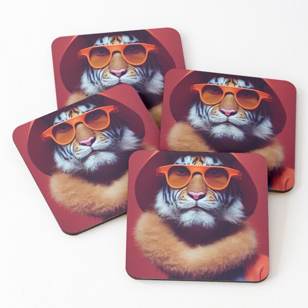 Item preview, HT - Hipster Tiger designed and sold by lorbre.