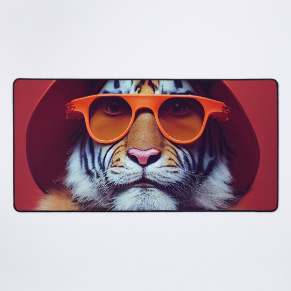 Item preview, HT - Hipster Tiger designed and sold by lorbre.