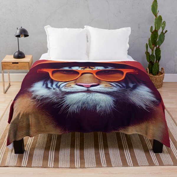 Item preview, HT - Hipster Tiger designed and sold by lorbre.