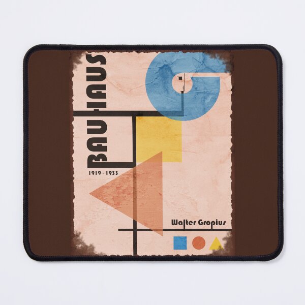 Item preview, Vintage Worn Out Bauhaus Minimalist Artwork Geometric Composition F original design designed and sold by paragonDesign28.