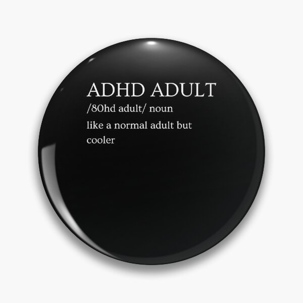 Item preview, ADHD Quote designed and sold by BuraxisQuotes.