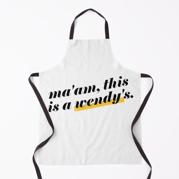 Item preview, Ma'am, this is a WENDY'S designed and sold by RobbRY.