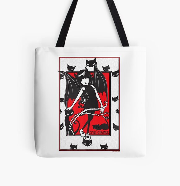 emily the strange tote bag