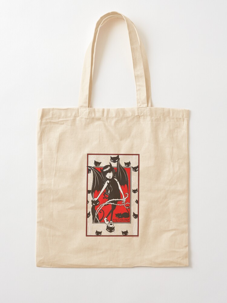 emily the strange tote bag