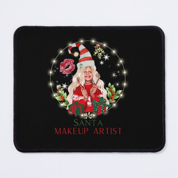Item preview, Santa Makeup Artist. Christmas Makeup Artist. designed and sold by Vantrip.