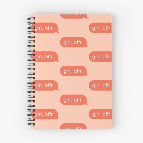 Item preview, bffr sticker - red/orange designed and sold by Design With M.