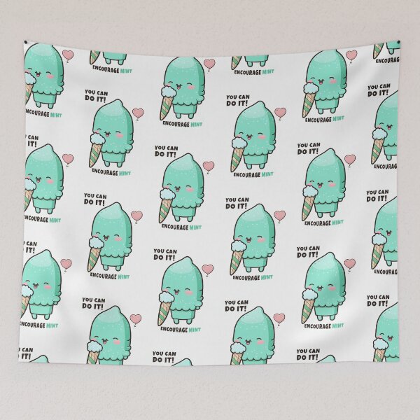 Item preview, Encourage Mint designed and sold by JigglePeek.