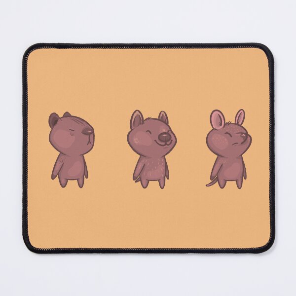 Item preview, Crossing Animals Brown Bunch designed and sold by Rat Pup.
