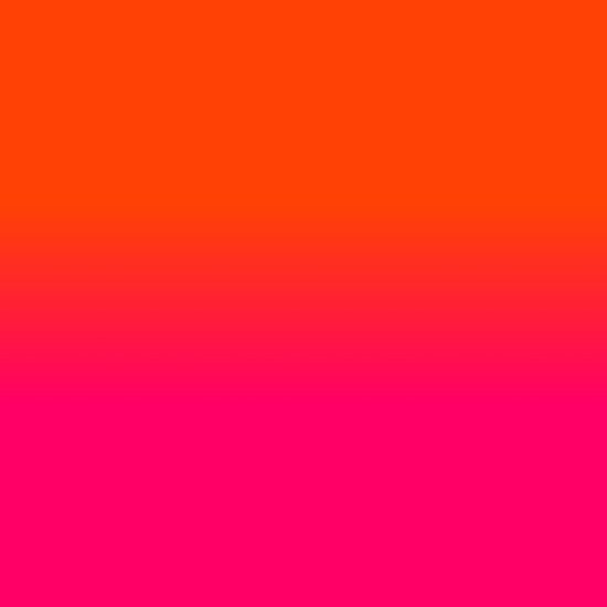 Neon Orange And Neon Pink Ombre Shade Color Fade Poster By Podartist