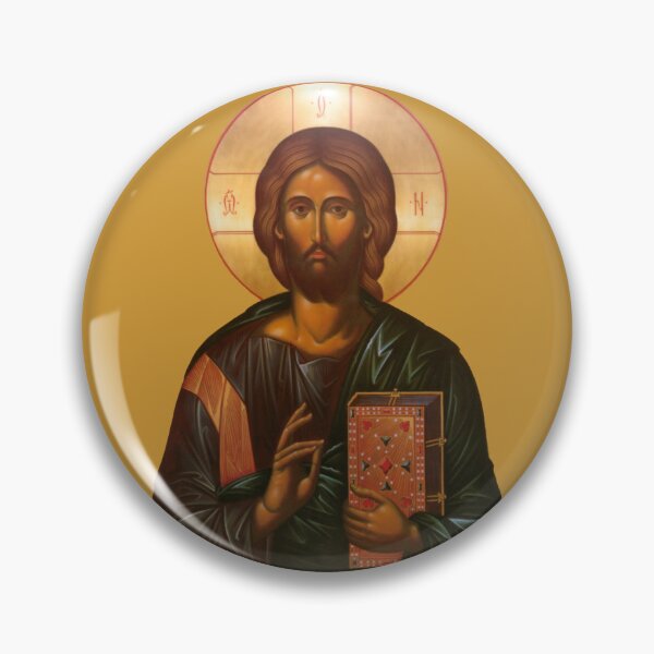 Vista previa del artículo con la obra «Icono de Jesucristo», diseñado y vendido por deusrex007.