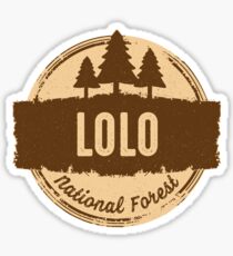 Lolo National Forest Sticker