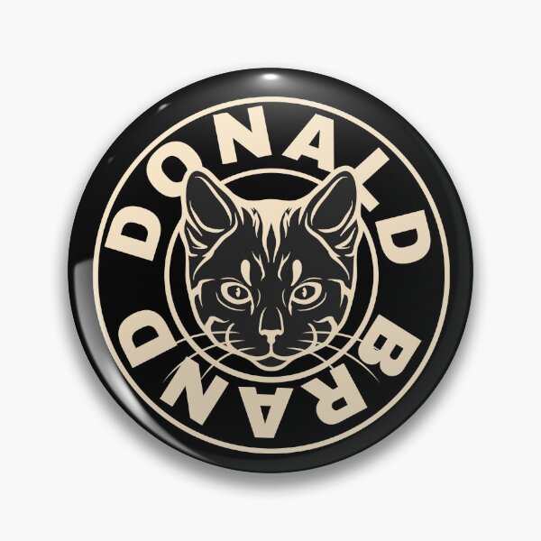 Item preview, DONALD NAME: DONALD BLACK CAT DESIGN. designed and sold by AlexRelax.