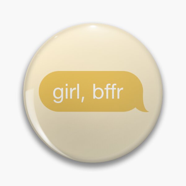Item preview, bffr sticker - yellow designed and sold by Design With M.