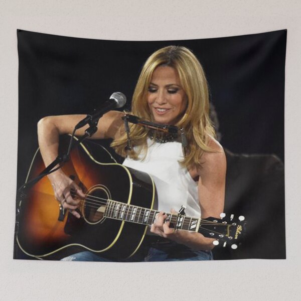 Item preview, Sheryl Crow Performs With Guitar Poster Art designed and sold by malpastadeo.