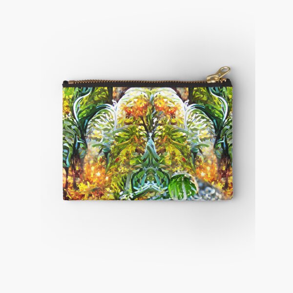 Item preview, ferns, mosses, fireflies, mysterious forest, fairy forest, fairy tale, atmospheric, natural pattern, green, yellow designed and sold by Maria Mihailova.